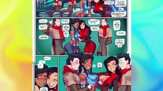 Korra Gangbang Frenzy The Unbridled Passion of the Avatar