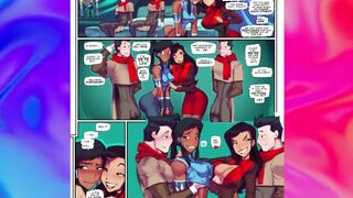 Korra Gangbang Frenzy The Unbridled Passion of the Avatar