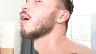 GET PAID TO GET DOWN  Straight Guy Sucks  Fucks Wealthy Gay God for Cash!