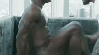 THE MOST EPIC SPLATTER YOULL EVER SEE! Curly Liam Cybers Chiseled Abdomen TRANSFORMED into a Canvas of WHITE GLORY