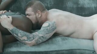THE MOST EPIC SPLATTER YOULL EVER SEE! Curly Liam Cybers Chiseled Abdomen TRANSFORMED into a Canvas of WHITE GLORY
