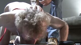 UNLEASH THE PAIN Master Joe Giovanni SQUEEZES the life out of helpless pup Ben with CHAIN LOCK and LEATHER Muzzle!