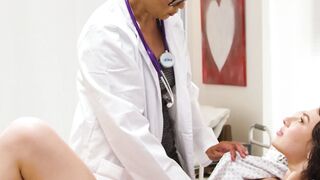 BEDSIDE MAMA Mature Asian Doc Takes Teen Patient Down a Naughty Slippery Slope