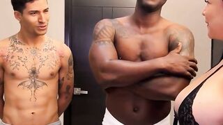 Dirty Little Secret Interracial Threesome with a Twist!