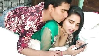 Mausi Ke Ladke Ne Kiya Pooja Bhabhi Ko Diya Satisfaction