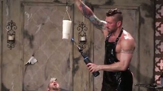 THE WAXING OF LOGAN A SIZZLING ORDEAL FOR THE BAD BOY WITH THE PERFECT HOLE