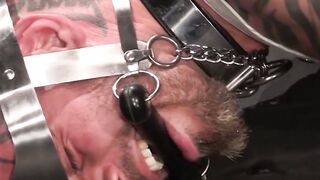 THE WAXING OF LOGAN A SIZZLING ORDEAL FOR THE BAD BOY WITH THE PERFECT HOLE
