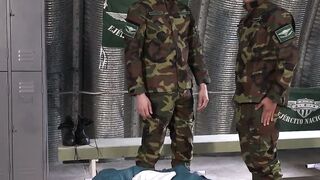LATE FOR DUTY Cadet Giorgio Angelo Gets DELIVERED to Sergeant Faisul Bittars BOOT CAMP of DESIRE!