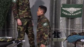 LATE FOR DUTY Cadet Giorgio Angelo Gets DELIVERED to Sergeant Faisul Bittars BOOT CAMP of DESIRE!