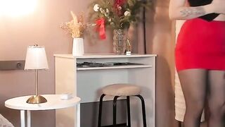 foxylovesyou - sexy redhead webcam model in black pantyhose. 2025-01-29