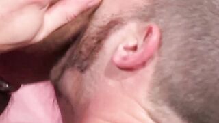 INKED DADDY ALERT! Sexy Brian Bonds Goes Down on Drew Sebastians BBBbodied Behemoth Butt!