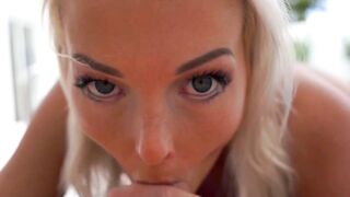 CumFilled Delight Lovita Fates Tiny Feet Get Drenched!