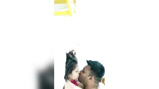 Cute Indian girl boobs Video Record By Lover