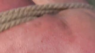 BALLGAGGED BREACHER! Dires Brutal Nickle Tumn clips Derek Painssensitive spot!