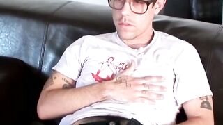 HAIRDY ABOMINATION UNLEASHED Blond Hottie Richie Jacquelette Squirts Like a FOUNTAIN on His FURRY Belly After Insatiable Masturbation Marathon!