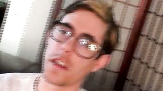 HAIRDY ABOMINATION UNLEASHED Blond Hottie Richie Jacquelette Squirts Like a FOUNTAIN on His FURRY Belly After Insatiable Masturbation Marathon!