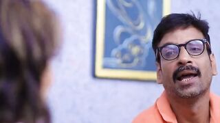 Indian young girl with her school Professor hindi Audio