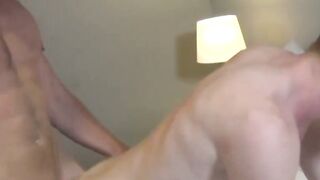 DOMINANT LOGAN CARTER UNLEASHES A CUMGLUTTONOUS TSUNAMI ON HIS HELPLESS SUBMISSIVE SPENCER DALEY!!!