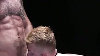Lance Charger Conquers Richie West A Tale of OilSlicked Dominance and Youthful Submission