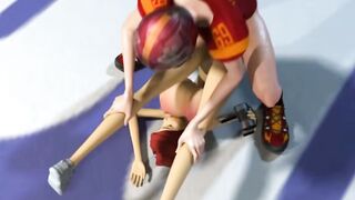 UNLEASH THE FURY! 3DGSPOT GODDESS GETS GANGED BY FIVE HULING FOOTBALL GODS IN SIZZLING LOCKER ROOM DEBACLE!