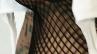 BLAZING INFERNO Unleash the Wild Goddess Tattooed Temptress Rips Apart Hardwood BEFORE Exploding in A frenzy Of Dramatic Orgasmic Bliss!