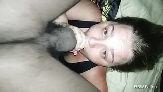 BBW milf best of Long Cum Facial Compilation