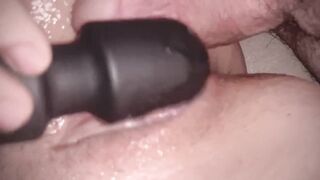 He Put the Dildo on his Penis and Rubbed my