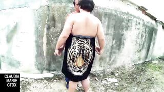 A esta pareja de gordos les gusta correrse en las