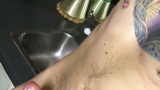 UNLEASH THE BEAST Tatted Biker Christop UNLOADS ENDLESS BONERS