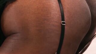 UNLEASH THE FURY Ebony Mocha Expedites TS Monique Miles Annihilation with Dominate StrapOn Encounters!