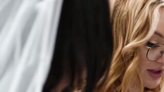 UNLEASH THE BEAST OWENNA GIRLSWAY WILD RIDER TALIA TEASES IN RED CORSET!