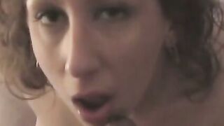 Amateur Beauty Tiffany Gets Juicy Tits LAID NOT PLAYED by a Massive Cock!