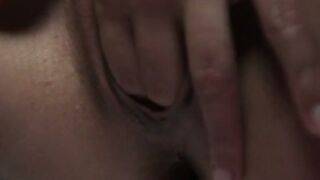 UNLEASH THE PORN GODDESS Brunette Bombshell STRIPS NAKED, GETS WET, AND GETS DOWN!