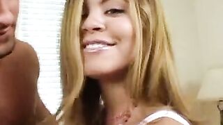 SWEET LATIN BLONDE VIANEY CRUZ UNLEASHES HER PERVERSE PASSION  BLOWING, RIDING, AND GETTING DOWN AND DIRTY WITH HER FAVORITE POLE dance