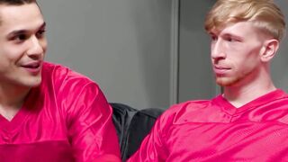 RAILYARD SMASHERS Five Heteroflexible Football Hotties Get PUNISHED by Brutal Railroad Sex