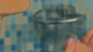 BLISTERING HOT ACTION  Angie C Spits, Sucks, and Licks Her Way to LEWD EPICNESS!