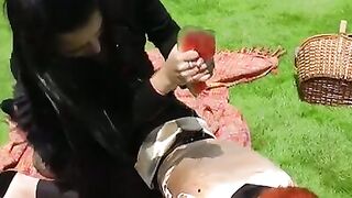 MINDBLOWING older lady goes down on young stud and GETS VIOLENTLY DILDOED TILL HER EYES ROLL BACK!
