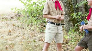 Wildcard Frenzy Outdoor Orgy Ensues When Scout Leader Colton McKeons Naughty Games Go Off the Rails!