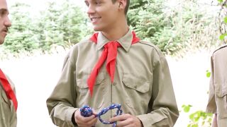 Wildcard Frenzy Outdoor Orgy Ensues When Scout Leader Colton McKeons Naughty Games Go Off the Rails!