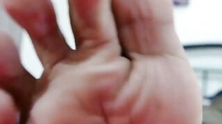 UNBELIEVABLE FOOT FETISH PORN! Marcon, the CUTE Asian Twink, tantalizes you with his ERECT COCK and sticky SOCKS!!!
