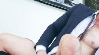 SUITED UP AND READY TO GET DIRTY MINDBLOWING ANAL FANTASY WITH JONATHAN MIRANDA AND DIEGO REYES!