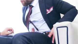 SUITED UP AND READY TO GET DIRTY MINDBLOWING ANAL FANTASY WITH JONATHAN MIRANDA AND DIEGO REYES!