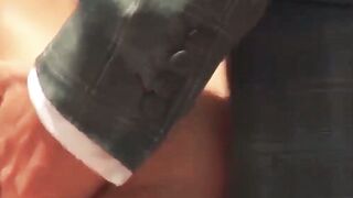 Erotic kissing and deep dick riding by suited Hector de Silva and Jay Roberts
