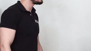 PUNISHMENT UNLEASHED Hunk Officer Papi Marcos Unleashes Brutal Ass Punishment on Blonde Cutie Ander Wolfson!