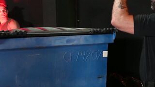 Raw Flush 3 Hung Dads Screw in a Secret Parking Lot Frenzy!