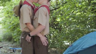 Scouts Honor Colton McKeon Claims Jakeb Wildes Ass as His Reward for Being the Perfect Camper!