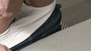 BUlged DILF Reece Scott Squishes Kyle Steeles Tight Little Puckered Hole with his MASSIVE Unbridled Beast of a Dick  You Wont Believe What Happens Next!