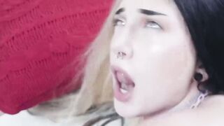 UNLEASH THE MESS! Busty stepsister Skylar Vox FLUSHES her stepbros DIK with a WET SLAM!