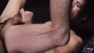 UNLEASH THE BEAST Jays Hungry Jerk Session Ignites Passionate Anal Ride with Hairy Hunk Bishop Angus!