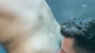 Bound Hector De Silva had his ass rimmed and drilled by Dato Foland